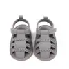 Sandalias de Nuevo Estilo para Niños y Niñas, Transpirables, Antideslizantes, Zapatos de Bebé Trenzados de Color Sólido para Niños Pequeños de 0 a 1 Año