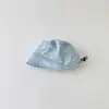 Otoño Corea del Sur Gorro para Bebé Primavera Retro Casual Sombrero de Pescador Sombrero de Cubo para Bebé Sombrero para el Sol Infantil