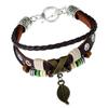 Europa e Estados Unidos novo bracelete de couro punk em liga metálica fabricantes transfronteiriços fornecimento estável velocidade de entrega bracelete de couro masculino e feminino