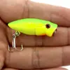 Isca Luya para pesca de superfície com micro-ondas 2,7g isca dura de arrasto de superfície pesca em água doce e salgada perca isca de anzol atacado