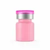 Frasco rosa con tapa de presión 3ml empaque de esencia para salón de belleza botella de muestra para cuidado de la piel en stock, sellado y fácil de llenar