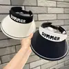 Sombreros de Sol de Verano para Niños Estilo Coreano de Copa Abierta con Ala Ancha para Niños y Niñas Sombreros de Sol con Protección UV