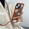 Funda con cordón para iPhone 14 Pro Max, bandolera ajustable para Apple 13 y 12