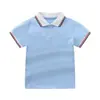 Camiseta Blanca de Niño Manga Corta Escuela Primaria Manga Corta Ropa Infantil Uniforme Escolar Cuello Polo Verano 2026