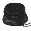 Gorro Camuflado Tático de Aba Redonda, Chapéu de Pescador para Montanhismo e Pesca ao Ar Livre, Chapéu de Sol para Cabeça Grande, Chapéu Militar Fan com Proteção Solar