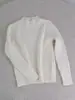 Suéter de punto acanalado con cuello medio para niños, elástico y ajustado, apto para niños y niñas, capa base versátil para otoño e invierno
