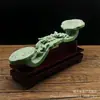 Adornos de Jade Lantian al por mayor para Mudarse a una Casa Nueva, Ruyi de Jade Regalos de Apertura de Jade Blanco, Adornos Artesanales Ruyi de Jade