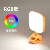 Mini Luz de Preenchimento Portátil para Transmissão ao Vivo, Clareamento Facial, Fotografia de Alimentos, Luz de Bolso Multifuncional com Espelho e Clipe