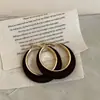 Pendientes de Terciopelo Otoño e Invierno con Personalidad Exagerada para Mujer, Diseño de Nicho, Moda de Lujo Ligero, Tendencia para el Trabajo, Pendientes Versátiles y Pendientes