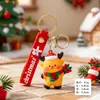 Llavero Colgante de Santa Claus Transfronterizo Encanto de Bolsa de Dibujos Animados Accesorio de Llavero Exquisito Pequeño Regalo de Navidad