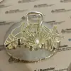 Pinza para el Cabello de Estrella de Mar de Estilo Nuevo y Sencillo para Mujer, Versión Coreana, Pinza de Tiburón Grande para Recogidos en la Parte Posterior de la Cabeza, Accesorio para el Cabello