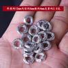 Anillo de Correr de Plata de Xizang Aro Dorado Ruyi de Plata Anillo de Seguridad Accesorios para Joyería DIY Anillo de Conexión Pulsera Broche Chapado en Plata