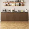 Aparador Contra la Pared, Gabinete de Almacenamiento Integrado, Almacenamiento Estilo Antiguo, Gabinete de Cajones Multifuncional, Gabinete de Té para el Hogar, Gabinete de Almacenamiento