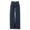 Ropa de mujer de seda naranja# color vaca original primavera nuevo versión estrecha jeans rectos para mujer chica hot cintura baja slim pantalones anchos de pierna