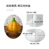 Caja de Almacenamiento de Calabaza de Halloween Molde de Silicona DIY Molde para Taza de Vela Aromática de Calabaza 3D con Tapa Venta al por Mayor