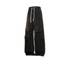 Pantalones casuales para hombre de estilo americano de moda, para primavera-verano, para exteriores, senderismo, en stock, estilo paracaidista, cargo táctico, negro