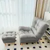 Sofá preguiçoso pode deitar e dormir no quarto sofá pequeno cadeira preguiçosa cadeira individual cadeira reclinável dobrável cadeira de sofá para varanda