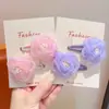 Pinzas para el pelo de flores para niños, estilo hada, versátiles, dulces y lindas, accesorios para el pelo para niñas, pinzas que no dañan el pelo, adecuadas para salidas y fotos