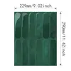 Pegatinas de pared ovaladas 3D autoadhesivas para cocina y baño, pegatinas de estufa impermeables y a prueba de aceite, diseño personalizable de Amazon