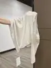 Camiseta básica de manga larga, transparente, color albaricoque otoñal, con escote en V para mujer, delgada, para cubrir del aire acondicionado, holgada, top de alta gama