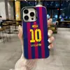 Celebridad de Moda de Nicho Más Vendida en Europa y América Número 7 y Número 10 de la Copa Mundial 2026 Funda Anticolisión para iPhone 18 Pro