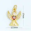 Fábrica de Origem Joias com Microincrustação Acessórios Série de Pingentes Anjo Virgem Maria Série Religiosa Pingentes