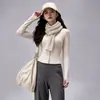 Conjunto de Yoga Directo de Fábrica para Mujer con Cuello Alto y Cierre, Pantalones Largos Casuales de Cintura Alta Adelgazantes, Conjunto de Dos Piezas para Fitness para Mujer
