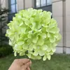 Hortensia Artificial de Tallo Único de 17 cm, Flor Falsa para Boda y Decoración del Hogar, Venta al por Mayor