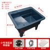 Fregadero para Trapeador Balcón Tamaño Grande Patas Altas Plástico Fregadero para Trapeador Fregadero para Trapeador Doméstico Fregadero de Baño Tanque Lavabo para Trapeador de Piso