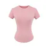 Camiseta Esportiva de Manga Curta Modal de Verão Nova Fitness Slim Fit Costurada Gola Redonda