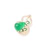 Broche Guofeng Fulu Gourd Design Nicho Esmalte Zircônia Pino Fino Elegante Corsage para Casaco Cheongsam