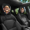 Funda para reposacabezas de coche con diseño de cachorro animal, funda de asiento a prueba de polvo, estilo lindo, almohada de coche, almohada para el cuello