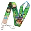 Lanyard para Teléfono Móvil de Chica Guardiana de Dibujos Animados de Anime Llavero para Memoria USB Portátil Portatarjetas para Certificados de Oficina Accesorios Cuerda para Colgar Lanyard