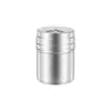 Botella de Condimentos de Acero Inoxidable Frasco de Pimienta Frasco de Condimentos para Cocina Frasco Sellado Frasco de Sal Giratorio Frasco de Polvo Suministros para Barbacoa