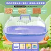 Guanzhiya Gaiola para Pássaros Papagaios Bolsa Portátil Gaiola para Pássaros para Levar Plástico Transparente Grande Capacidade Leve Gaiola para Animais de Estimação