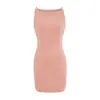 Vestido camisola elegante estilo francês, novo para o início do outono, versátil, justo na cintura, bodycon sexy, cor sólida, vestido evasê