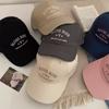 Gorra de béisbol negra estilo americano para mujer, verano 2024, nueva gorra de ala ancha con cabeza grande, pequeña, suave y con lengüeta de pato para hombre.