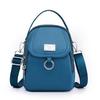 Saco de pano pequeno novo mensageiro de ombro de nylon bolsa feminina para celular bolsa feminina de grande capacidade portátil bolsa feminina mini bolsa à prova d'água