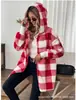 2025 Amazon Transfronteiriço Novas Peças de Exterior Europeias e Americanas Cardigan de Tricô Colorido Xadrez Solto Suéter de Moda para Exportação para Mulheres