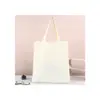Bolsa de Lona Lisa Pronta para Escola DIY Pintura à Mão Grafite Bolsa de Lona Atividades Familiares de Férias Bolsa de Mão para Pintura