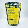 Saco de Folha de Alumínio Personalizado para Suco 1.5L Fundo Duplo Saco Stand-Up Embalagem para Bebida de Suco Válvula Dupla Design Grátis
