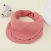 Toalla Babero para Bebé, Babero de Gasa de Algodón de Bambú Clase A, Toalla Triangular Anti-Escupitajo para Bebés, Suave, Transpirable y Ajustable