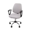 Funda para Silla Dividida Silla Giratoria de Oficina Silla de Computadora para el Hogar Funda para Reposabrazos Elástica para Asiento de Silla Funda Universal para Taburete Cubierta