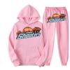 Marca de Ropa Urbana TRAPSTAR traje Moda Callejera Pantalones de Correr Ocupados Sudadera con Capucha de Manga Larga traje Traje de Pareja