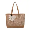 Bolso de Mujer, Gama Alta, Bolso Estampado de Lujo Ligero para el Trabajo, Bolso de Viaje Versátil, Gran Capacidad, Bolso Tote Estilo Perezoso