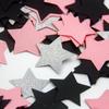 Confetes para Jogar na Mão de Casamento de 3cm Festa de Aniversário Estrelas Pentagramas Corações Confetes Multicores Confetes em Formato de Coração