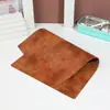 Manteles individuales de cuero de PVC estilo chino para comedor occidental, tapetes de mesa y posavasos, doble cara, modernos y sencillos, manteles individuales antideslizantes para restaurantes occidentales