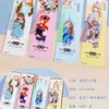 Marcapáginas con borlas de Sanrio PP con forma de corazón de niña de dibujos animados, color de alto valor, carpeta de clasificación para exámenes de estudiantes con melodía Kulomi