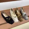 Zapatos Mary Jane estilo hada con lazo poco profundo y falda, zapatos planos de suela blanda con lunares franceses, nuevos para mujer 2026