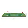 Green de Golf para Interiores Ejercitador Oficina en Casa Green de Simulación para Putting Entrenamiento Césped Multiorificio
